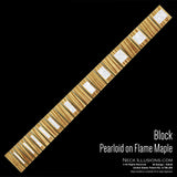 Blocks on Flame Maple