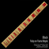 Blocks on Flame Maple