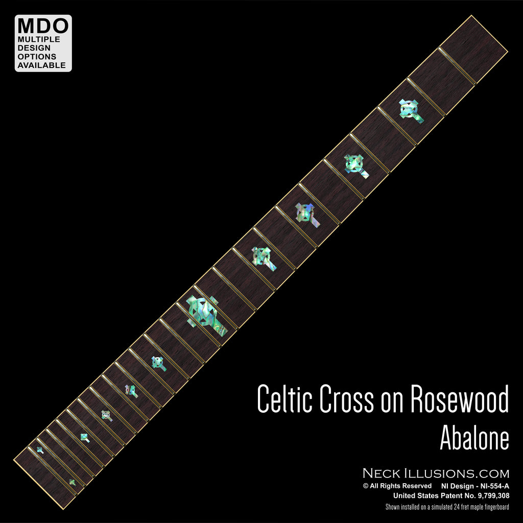 Celtic Cross on Rosewood