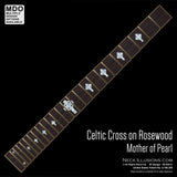 Celtic Cross on Rosewood