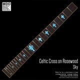 Celtic Cross on Rosewood