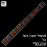 Celtic Cross on Rosewood
