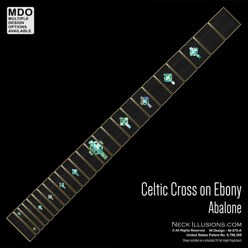 Celtic Cross on Ebony